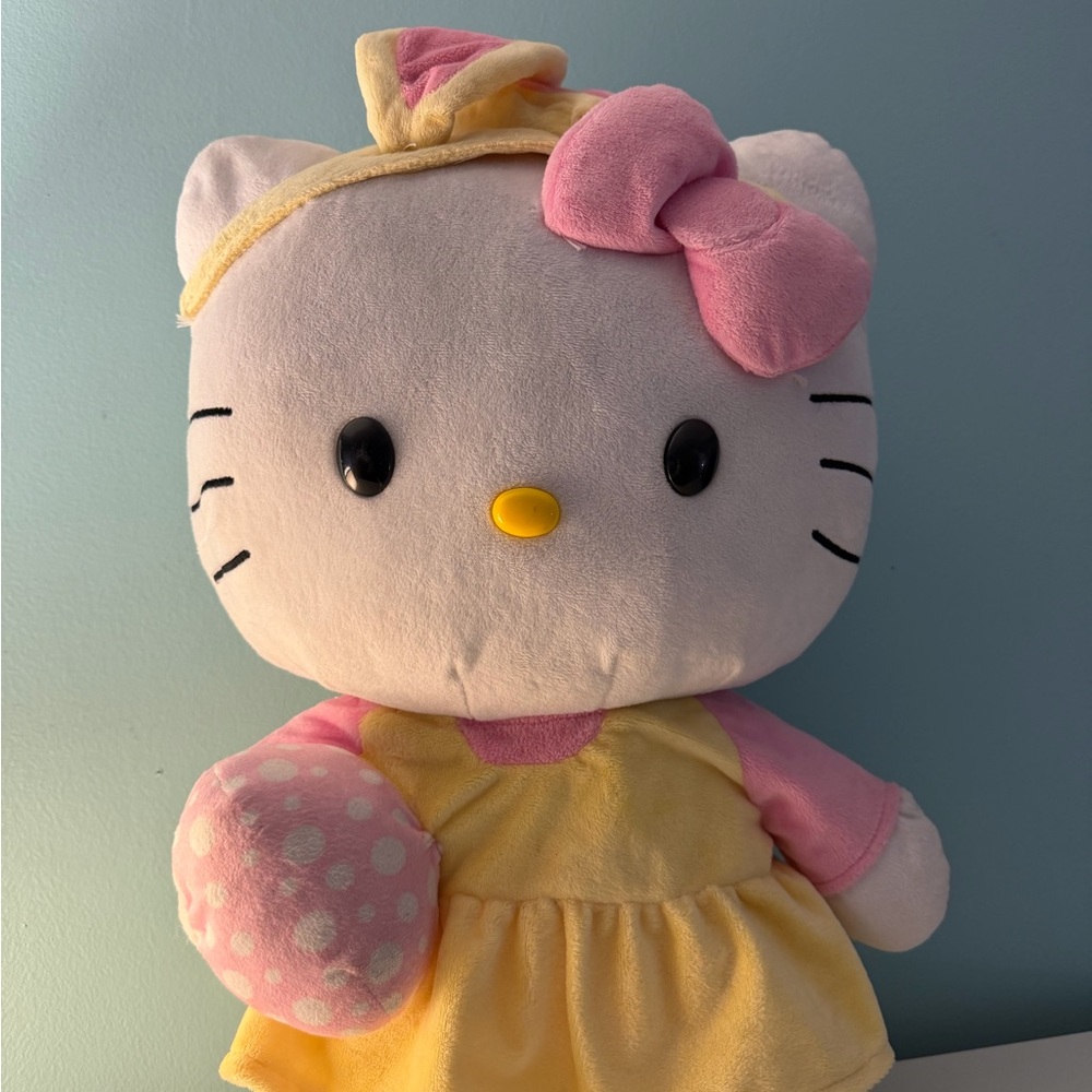 Hello kitty Easter bunny greeter 2015
